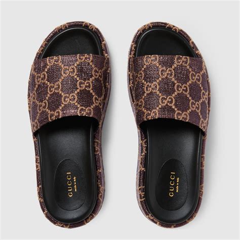 gucci womens slides|gucci women's slides clearance sale.